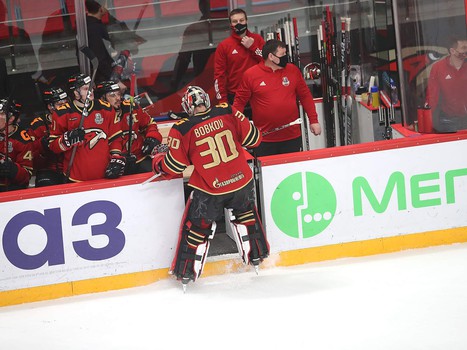 18.03.2021. 1/2 финала, 1 матч. «Авангард» - «Металлург» Мг 2:5