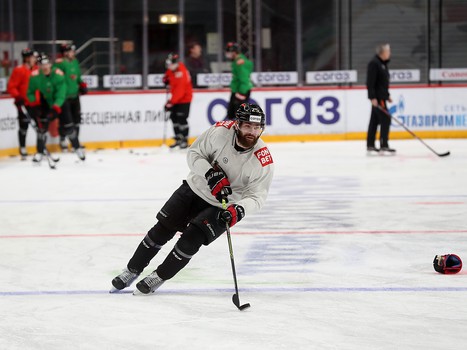 Раскатка «Авангарда» перед третьим матчем финальной серии с ЦСКА