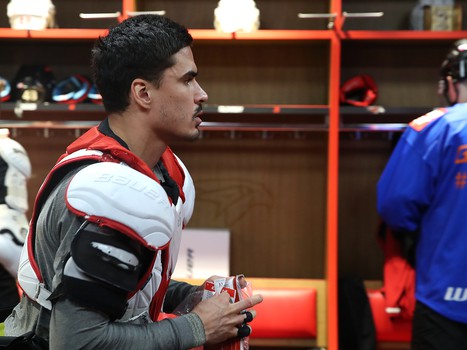 Первая тренировка Наиля Якупова в «Авангарде»