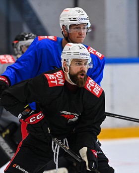 Тренировка «Авангарда» в Омске