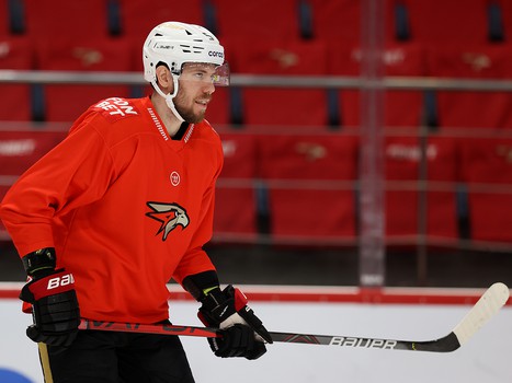 Тренировка «Авангарда» перед выездом