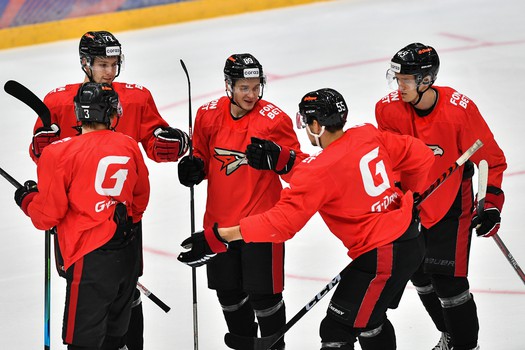 Двусторонний матч «Авангарда»