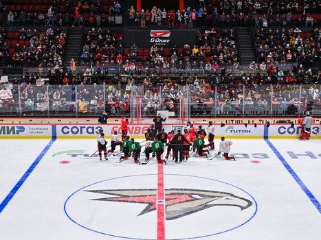 Открытая тренировка «Авангарда» перед плей-офф