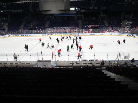 Раскатка «Авангарда» перед седьмым матчем серии с «Ак Барсом»