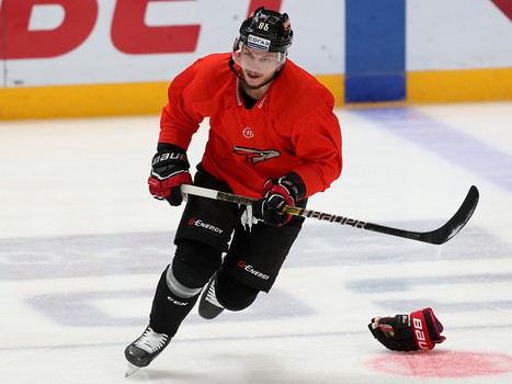 Раскатка «Авангарда» перед матчем с ХК «Сочи»