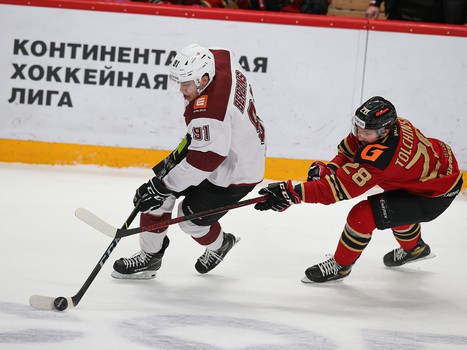 09.02.2021. «Авангард» - «Динамо» Рига 5:1