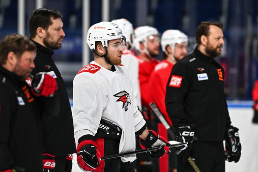 Раскатка «Авангарда» перед шестым матчем серии с «Локомотивом»