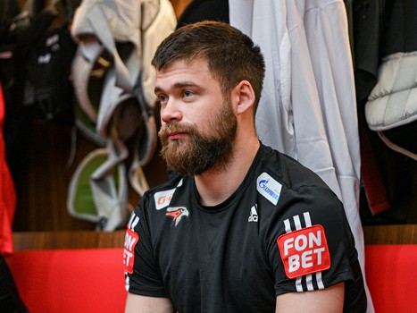 Первая ледовая тренировка «Авангарда»