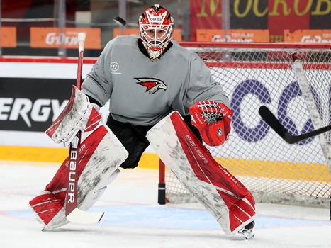 Раскатка «Авангарда» перед матчем с «Салаватом Юлаевым»