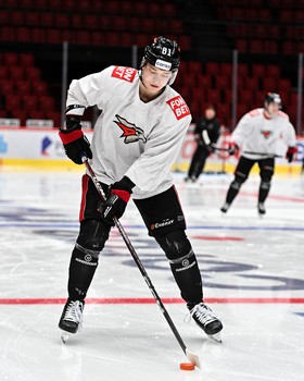 Раскатка «Авангарда» перед матчем с «Трактором»