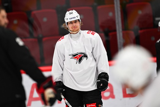 Открытая тренировка «Авангарда» для СМИ