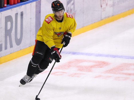 Тренировка «Авангарда» перед стартом турнира в Санкт-Петербурге