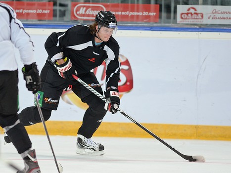 Раскатка "Авангарда" перед матчем со СКА 6 сентября 2013