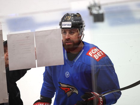 Тренировка «Авангарда» в Балашихе