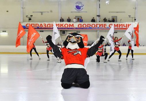 Турнир по следж-хоккею в Омске, день 1