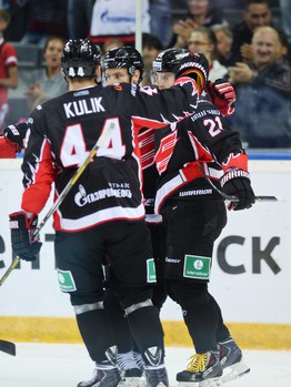 30.08.2014 "Авангард" - "Нефтехимик" 4:2