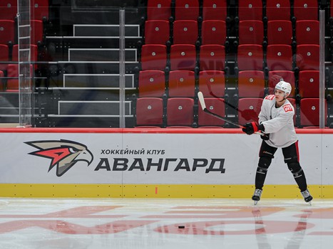 Тренировка «Авангарда» на G-Drive Арене
