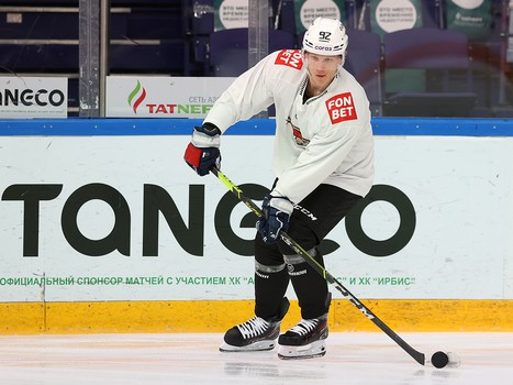 Первая тренировка Никиты Сошникова в «Авангарде»