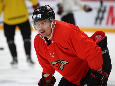 Раскатка «Авангарда» перед матчем с «Салаватом Юлаевым»