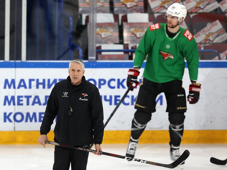 Раскатка «Авангарда» перед седьмым матчем серии в Магнитогорске