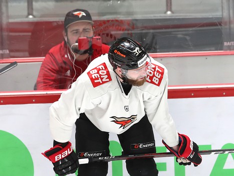 Раскатка «Авангарда» перед третьим матчем серии с «Ак Барсом»