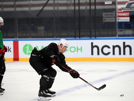 Раскатка «Авангарда» перед выездным матчем с «Нефтехимиком»