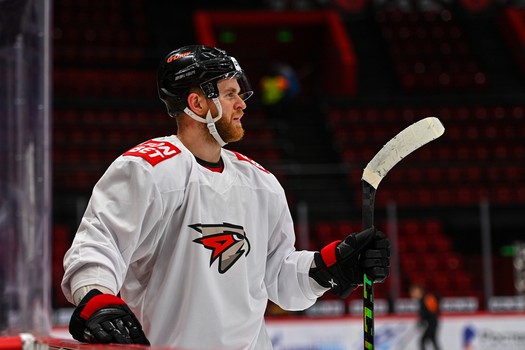 Раскатка «Авангарда» перед матчем с «Амуром»