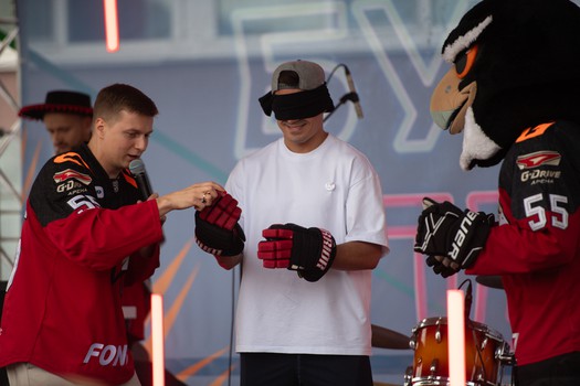 Наиль Якупов на вечеринке Буэнос Летос