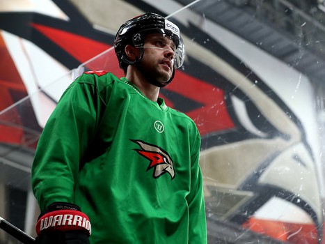 Раскатка «Авангарда» перед первым матчем серии с «Металлургом»