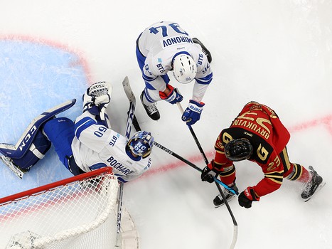 20.02.2022. Товарищеский матч. «Авангард» - «Динамо» Мск 1:4