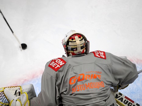 Раскатка «Авангарда» перед матчем с рижским «Динамо»