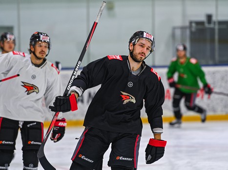 Тренировка «Авангарда» в ДХЦ