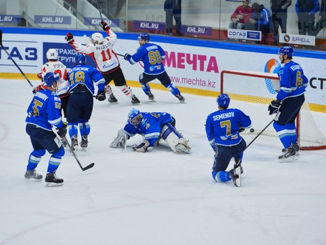 22.09.2015. "Барыс" - "Авангард" 1:4