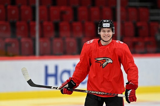 Раскатка «Авангарда» перед матчем с «Ак Барсом»