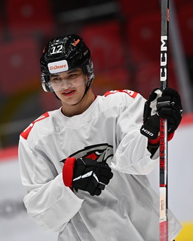 Раскатка «Авангарда» перед матчем с «Локомотивом»