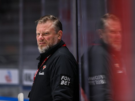 Раскатка «Авангарда» перед матчем в Сочи