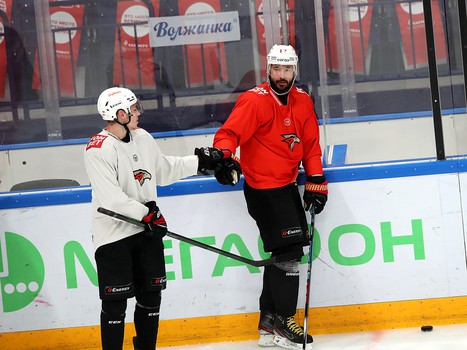 Раскатка «Авангарда» перед седьмым матчем серии с «Ак Барсом»