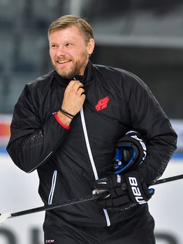 Открытая тренировка "Авангарда" для СМИ