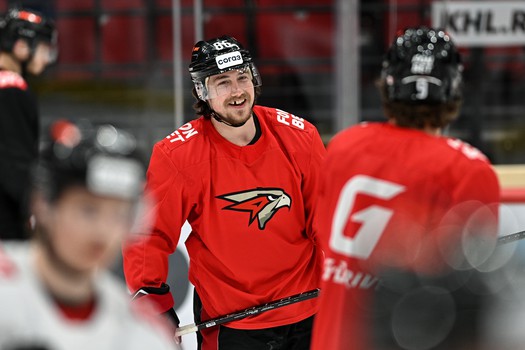 Раскатка «Авангарда» перед матчем с «Салаватом Юлаевым»