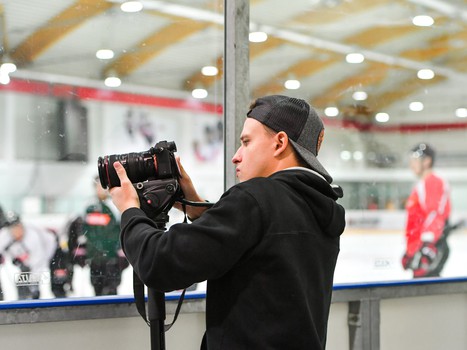 Открытая тренировка "Авангарда" для СМИ