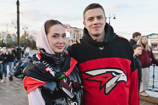 Фан-зона «Авангарда» на Пешеходном Любинском