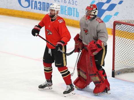 Открытая тренировка «Авангарда» перед плей-офф