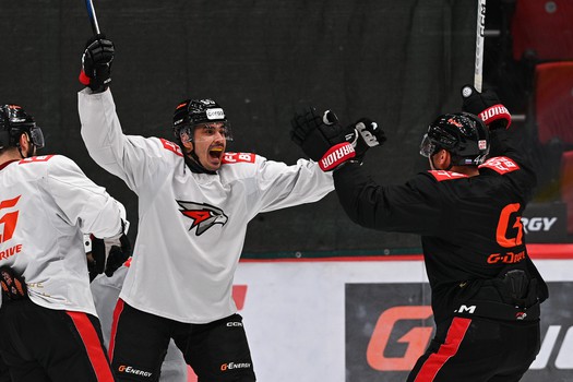 Тренировка «Авангарда» перед матчем с «Адмиралом»