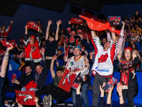 Омск празднует чемпионство «Авангарда»!