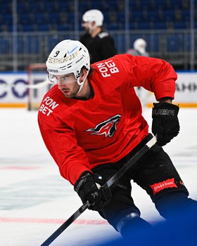 Раскатка «Авангарда» перед выездным матчем с «Драконами»