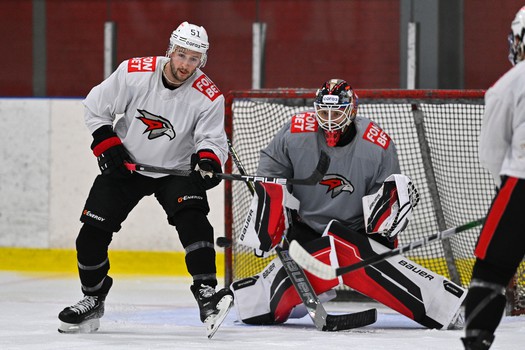 Тренировка «Авангарда» в Балашихе