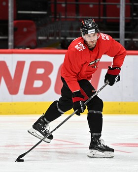 Раскатка «Авангарда» перед матчем с «Локомотивом»