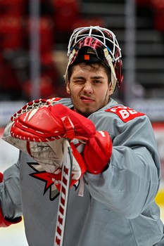 Раскатка «Авангарда» перед матчем с «Металлургом»