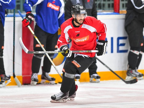 Раскатка "Авангарда" перед матчем с "Адмиралом"