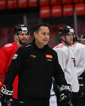 Раскатка «Авангарда» перед матчем с «Салаватом Юлаевым»